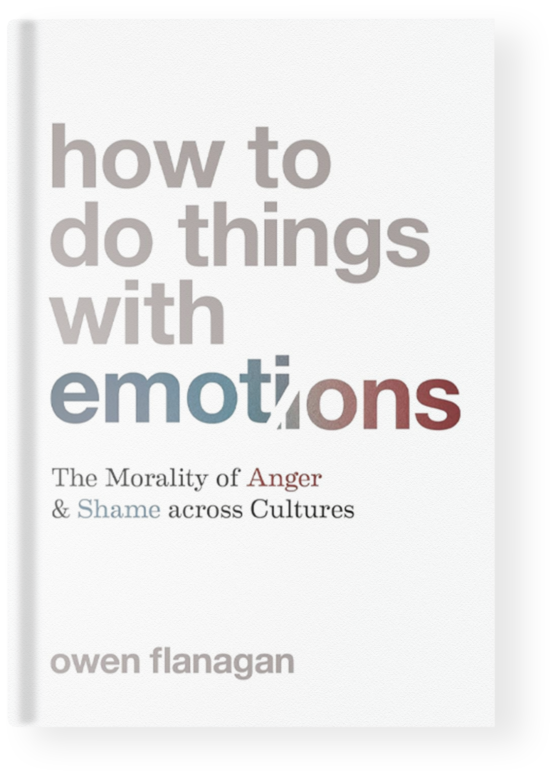 How to Do Things with Emotions: The Morality of Anger and Shame across
                        Cultures