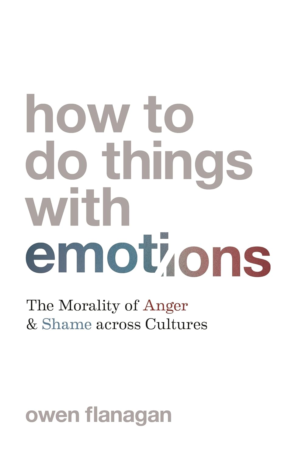 How to Do Things with Emotions